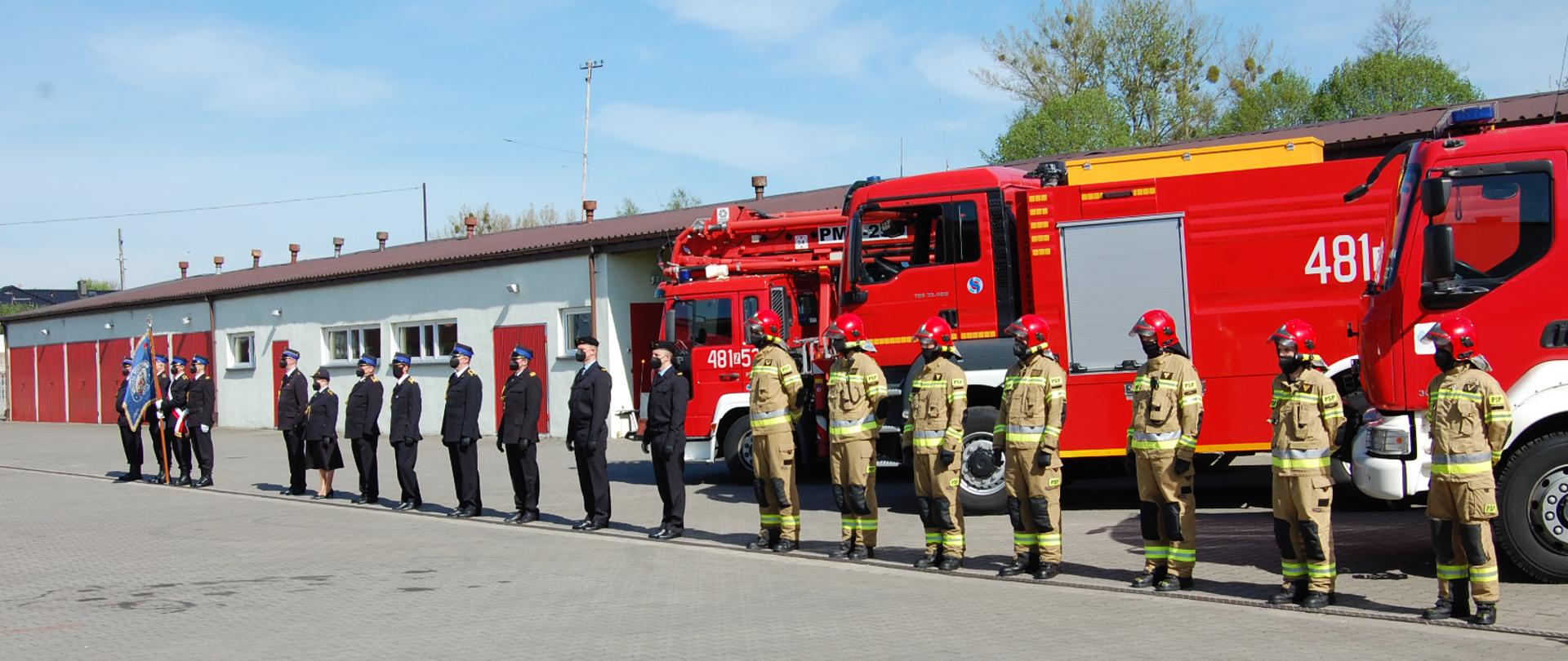 Powiatowe obchody Dnia Strażaka w Łobzie