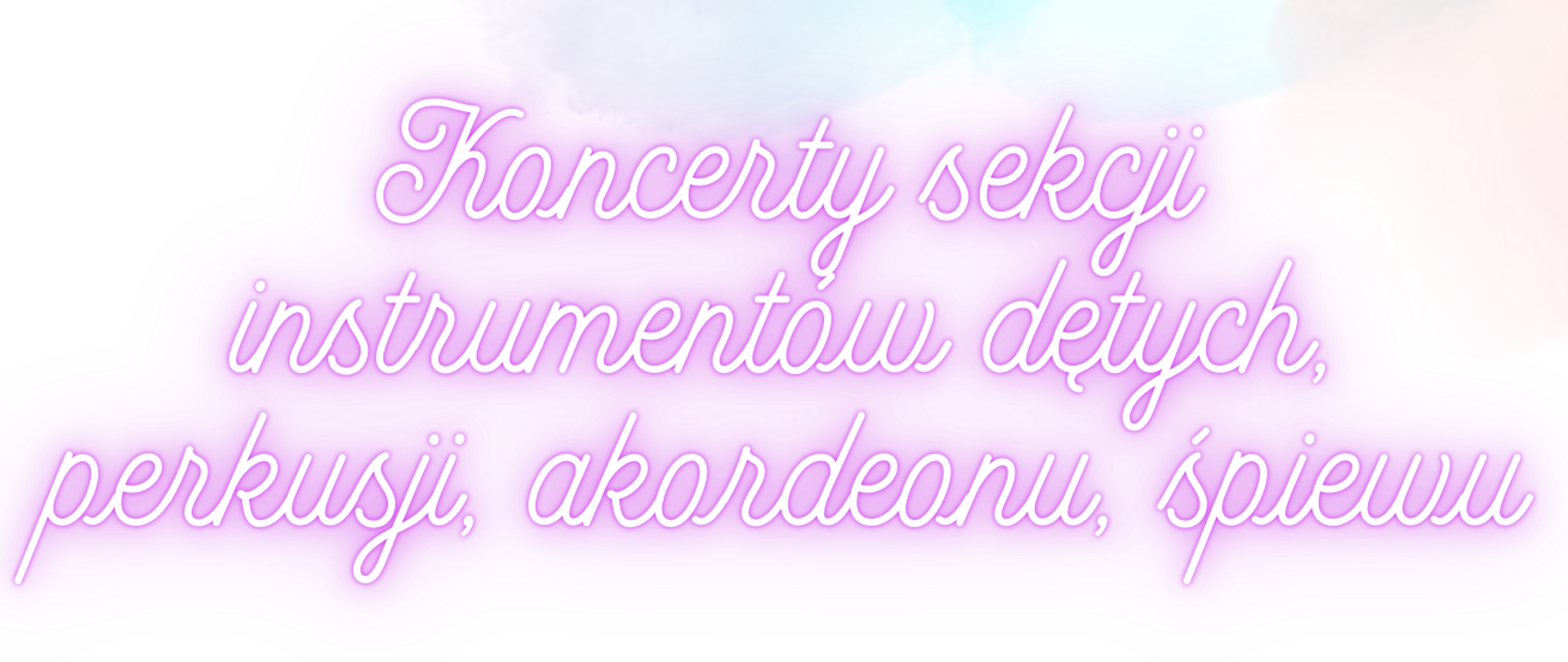 Plakaty pastelowe kolory na dole pofalowana pięciolinia z nutami pauzami kluczami wiolinowymi po przeciwległych krańcach kwiaty w kolorze pastelowym od góry Napisz granatowy państwowa szkoła muzyczna pierwszego i drugiego stopnia imienia Witolda Lutosławskiego w Nysie zaprasza na koncerty sekcji instrumentów dętych perkusji akordeonu śpiewał 4 marca 2025 godzina 16:30 6 marca 16:15 sala koncertowa im Jerzego K
Kozarzewskiego