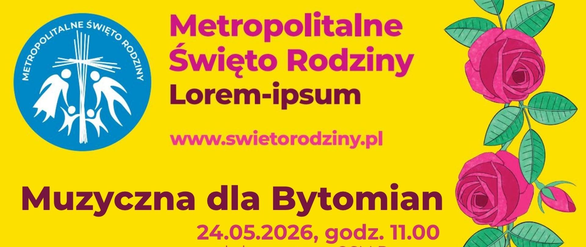 Muzyczna dla Bytomian w ramach Metropolitarnego Święta Rodziny