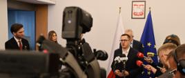Konferencja prasowa dot. ustawy o niskich cenach energii