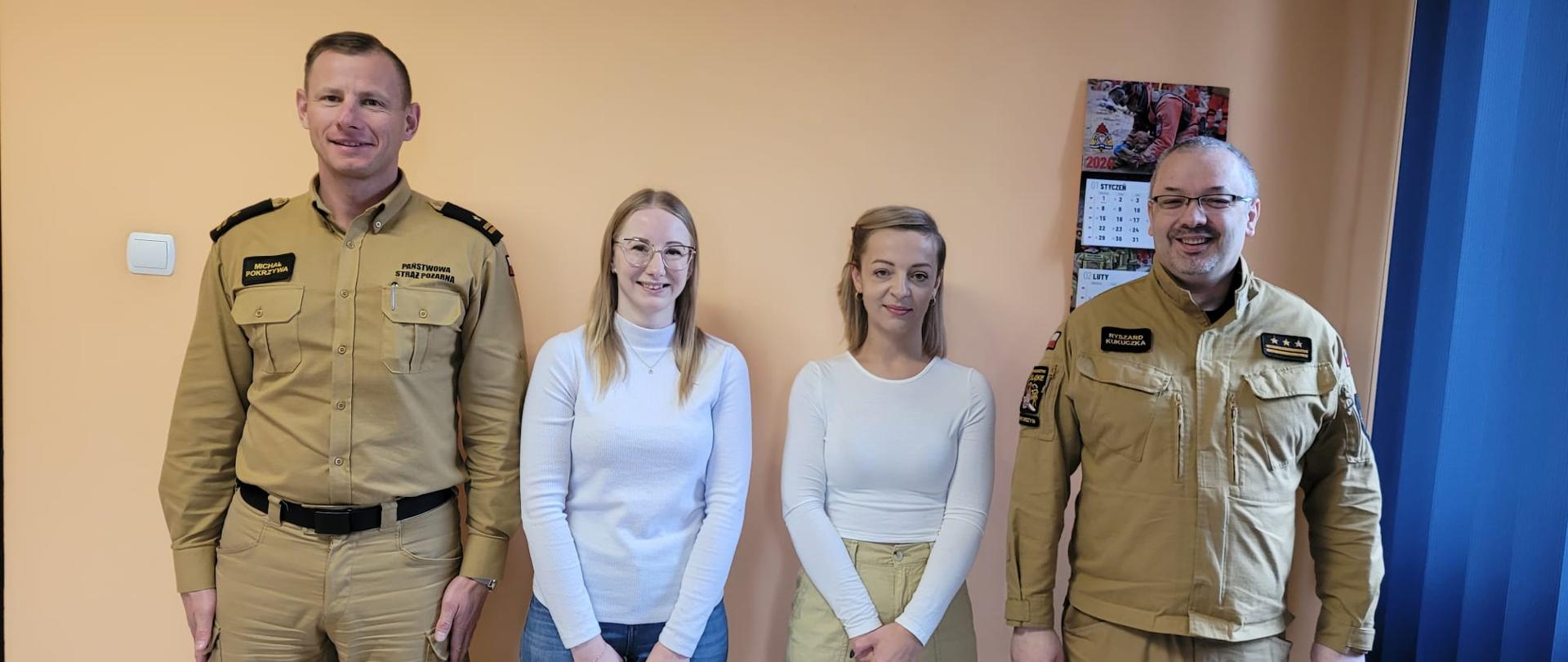 Obchody Dnia Służby Cywilnej w Komendzie Powiatowej PSP w Cieszynie