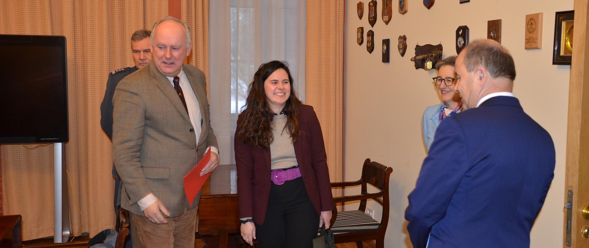 Sekretarz Stanu w MON Paweł Zalewski spotkał się z Ambasador Wielkiego Księstwa Luksemburga Peggy Frantzen. 