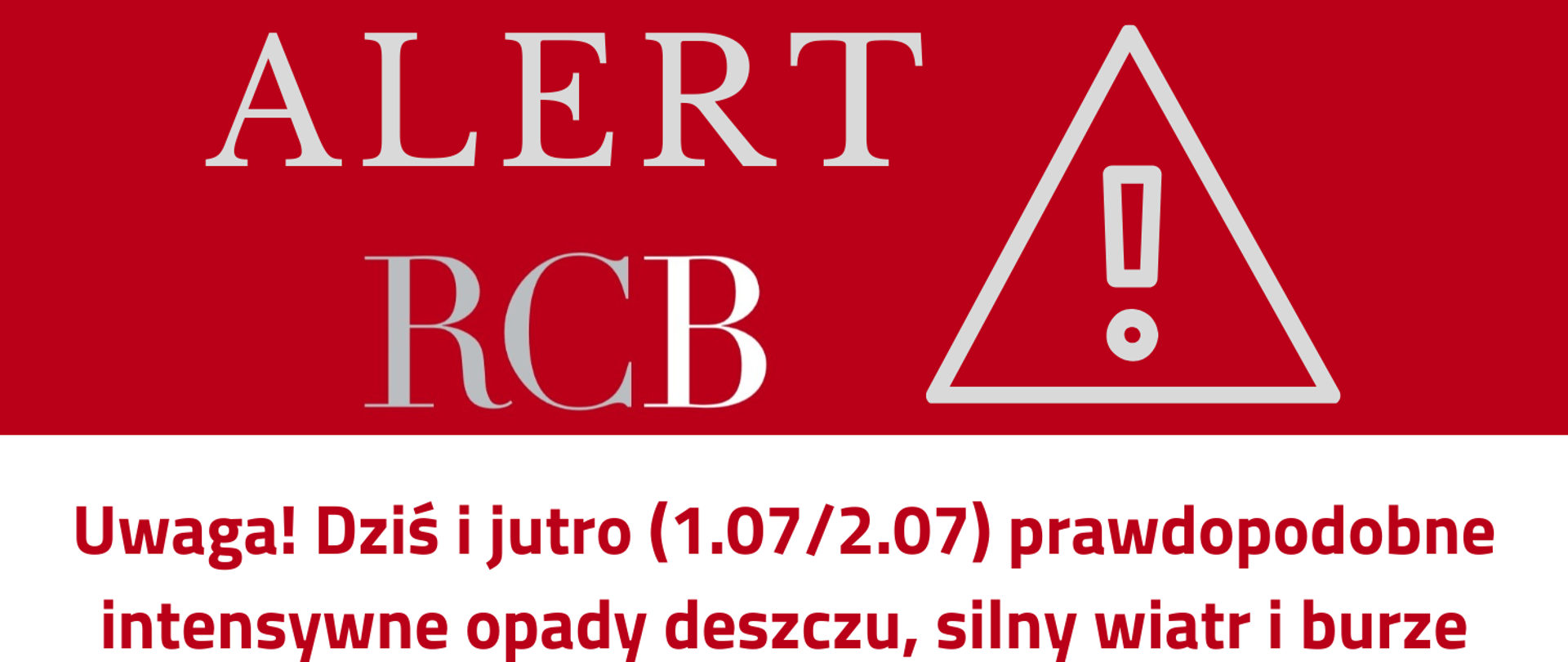 Alert RCB