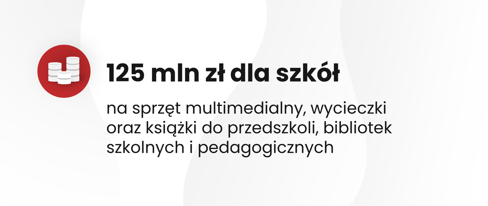 125 mln zł dla szkół na sprzęt multimedialny, wycieczki oraz książki do przedszkoli, bibliotek szkolnych i pedagogicznych