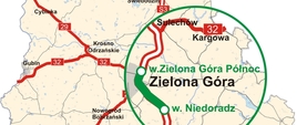 Droga ekspresowa S3 odcinek Zielona Góra - Niedoradz