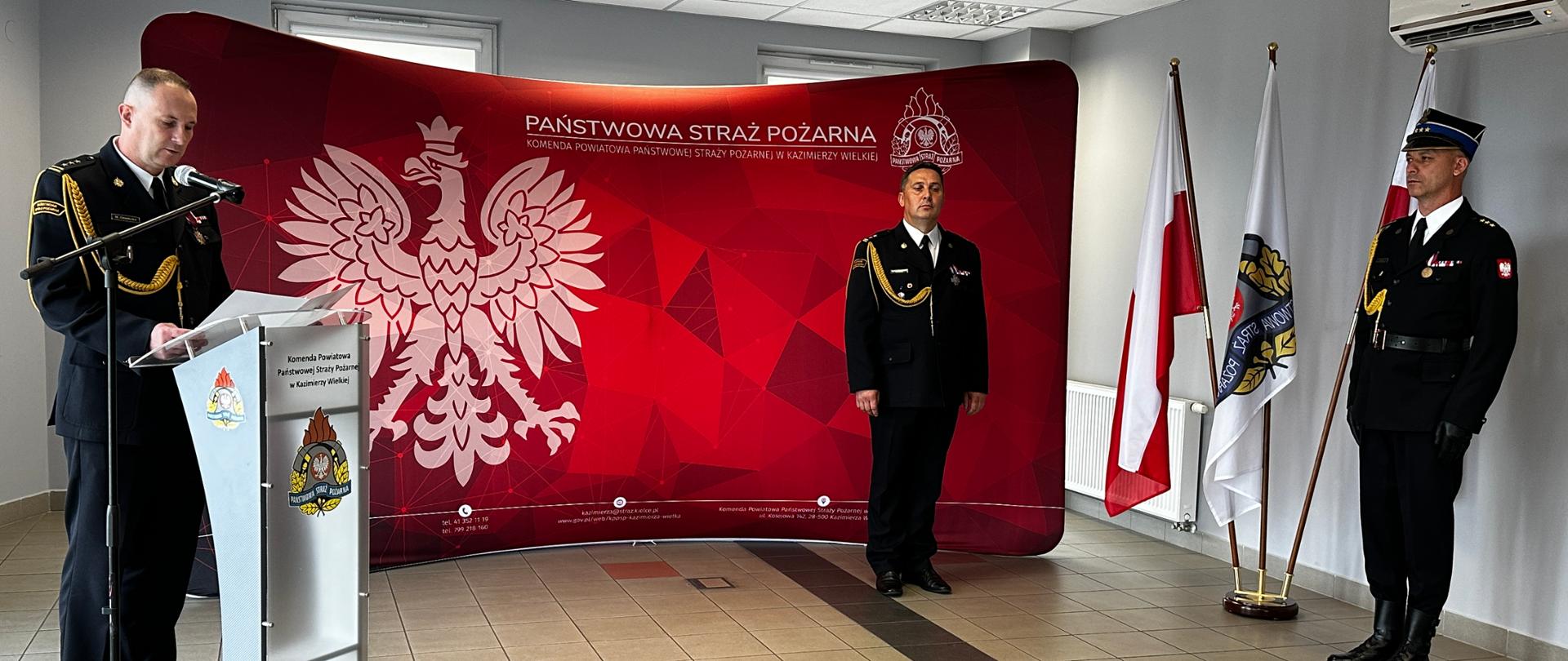 Powołanie na stanowisko Komendanta Powiatowego PSP w Kazimierzy Wielkiej