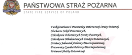 Życzenia świąteczne Komendanta Głównego Państwowej Straży Pożarnej