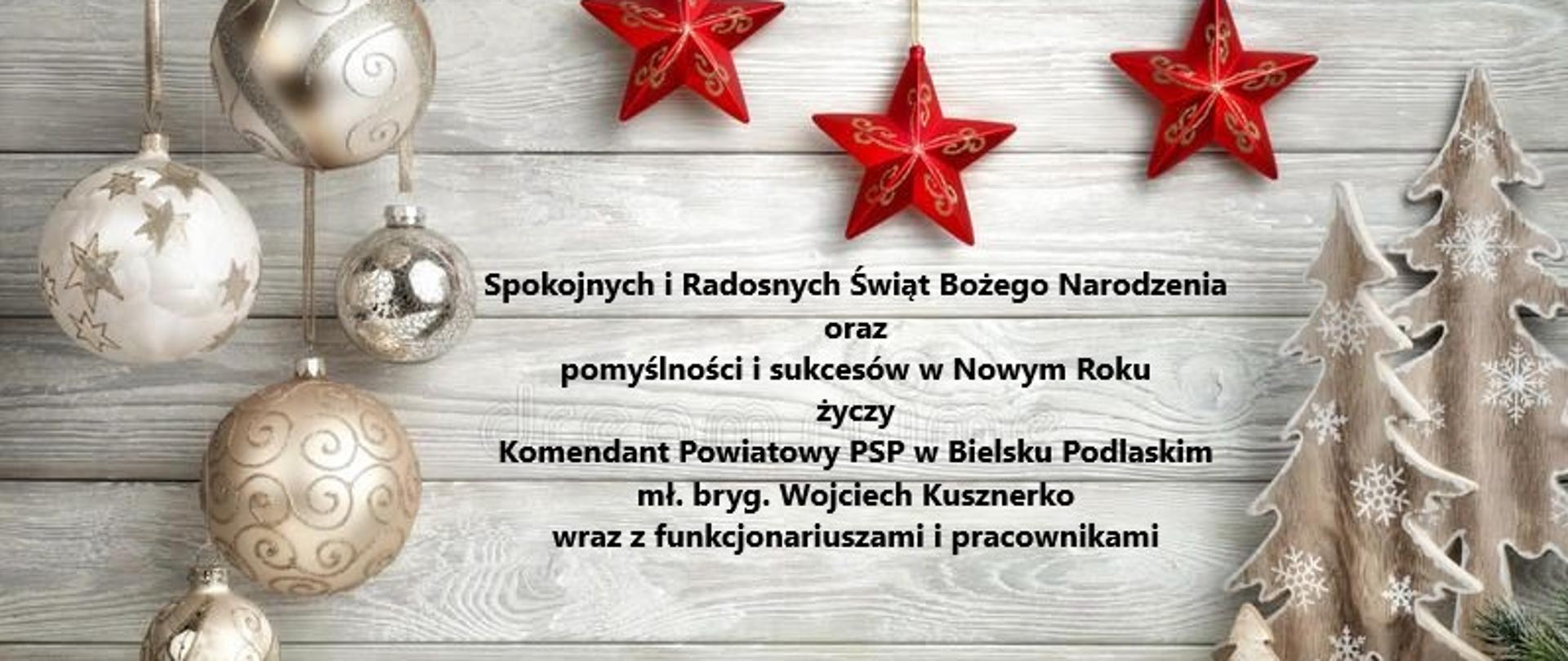 Życzenia na Boże Narodzenie 