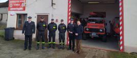 Zachodniopomorski Komendant Wojewódzki z wizytacją w OSP Lubiesz