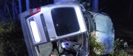 Śmiertelny wypadek samochodu osobowego marki CITROEN Berlingo w miejscowości Dąbrówka Leśna.
