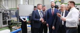 Wizyta w zakładach zbrojeniowych w Skarżysku-Kamiennej