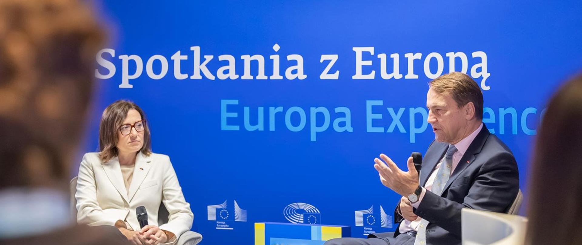 Deputy Prime Minister Radosław Sikorski takes part in debate “Europe, that’s for sure”