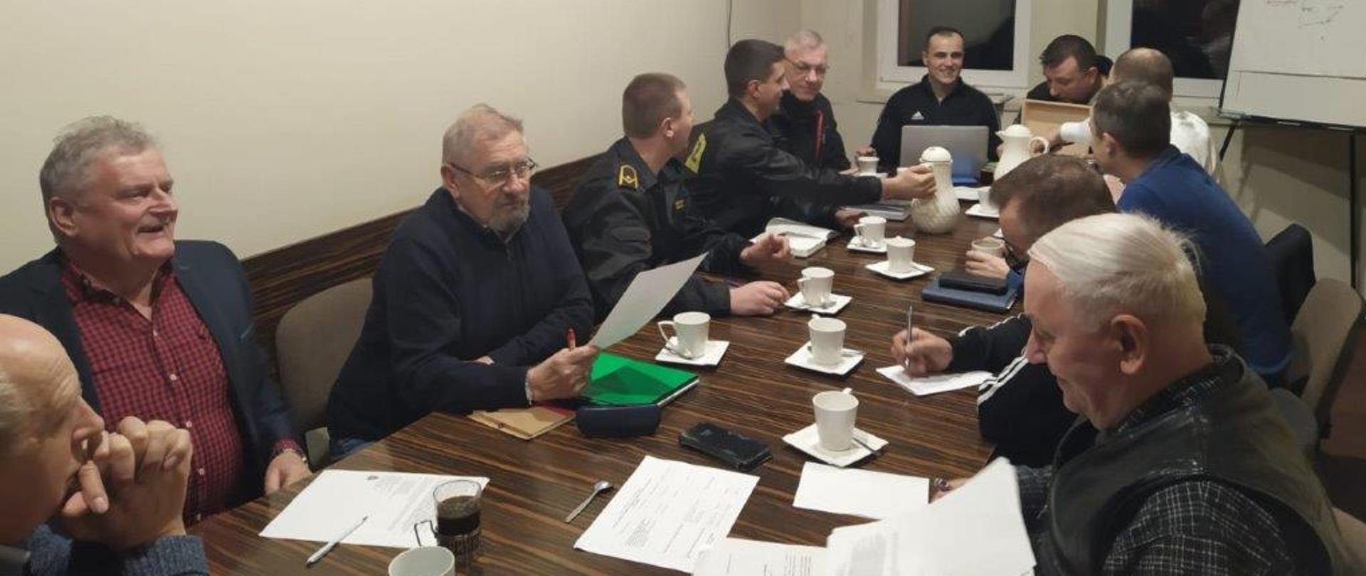 Zebranie członków PZOP ZOSP RP w Koszalinie KM PSP