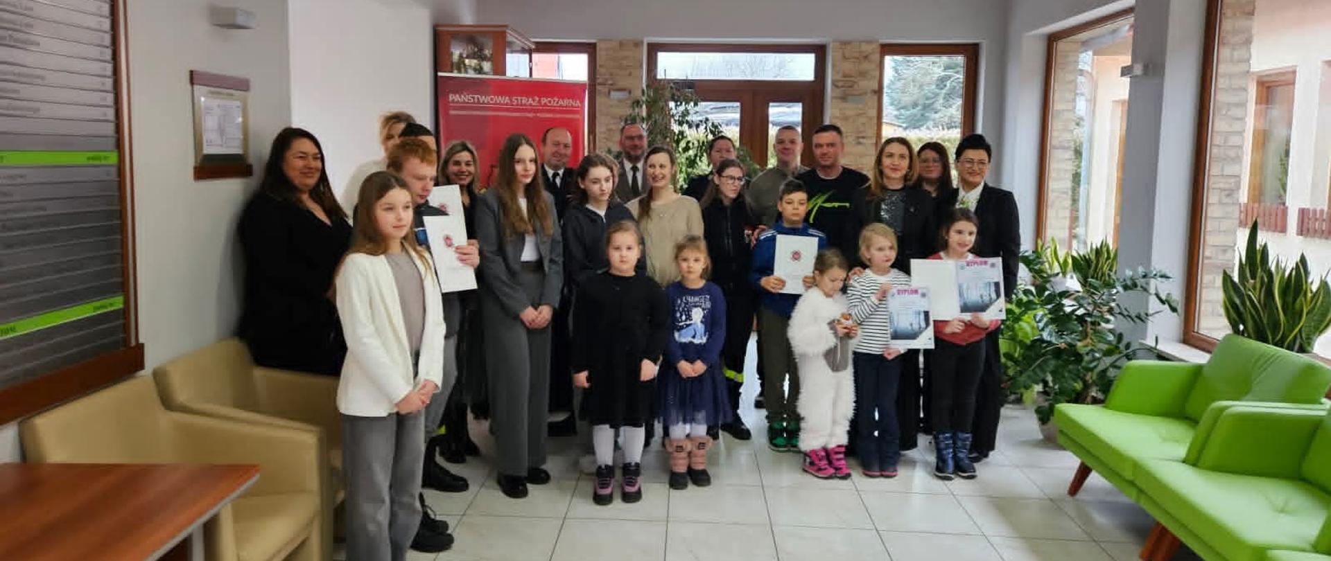 Ogłoszenie wyników powiatowych eliminacji ogólnopolskiego konkursu plastycznego ZOSP RP