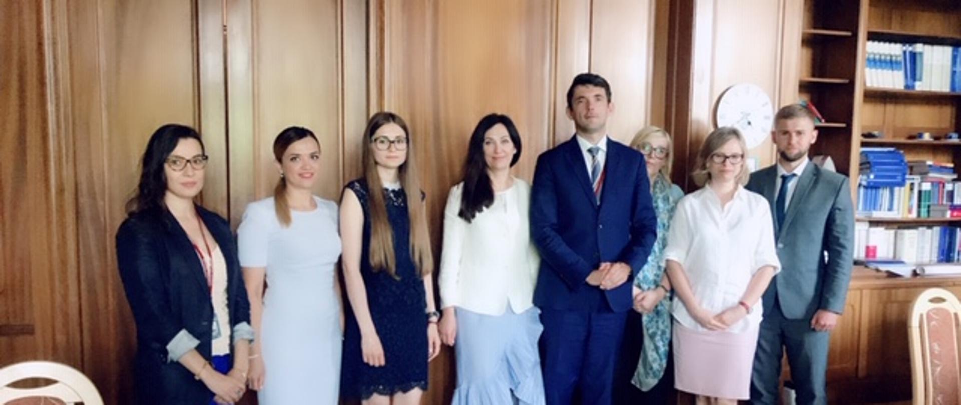 Przedstawiciele DWMPC i PK wraz z gośćmi