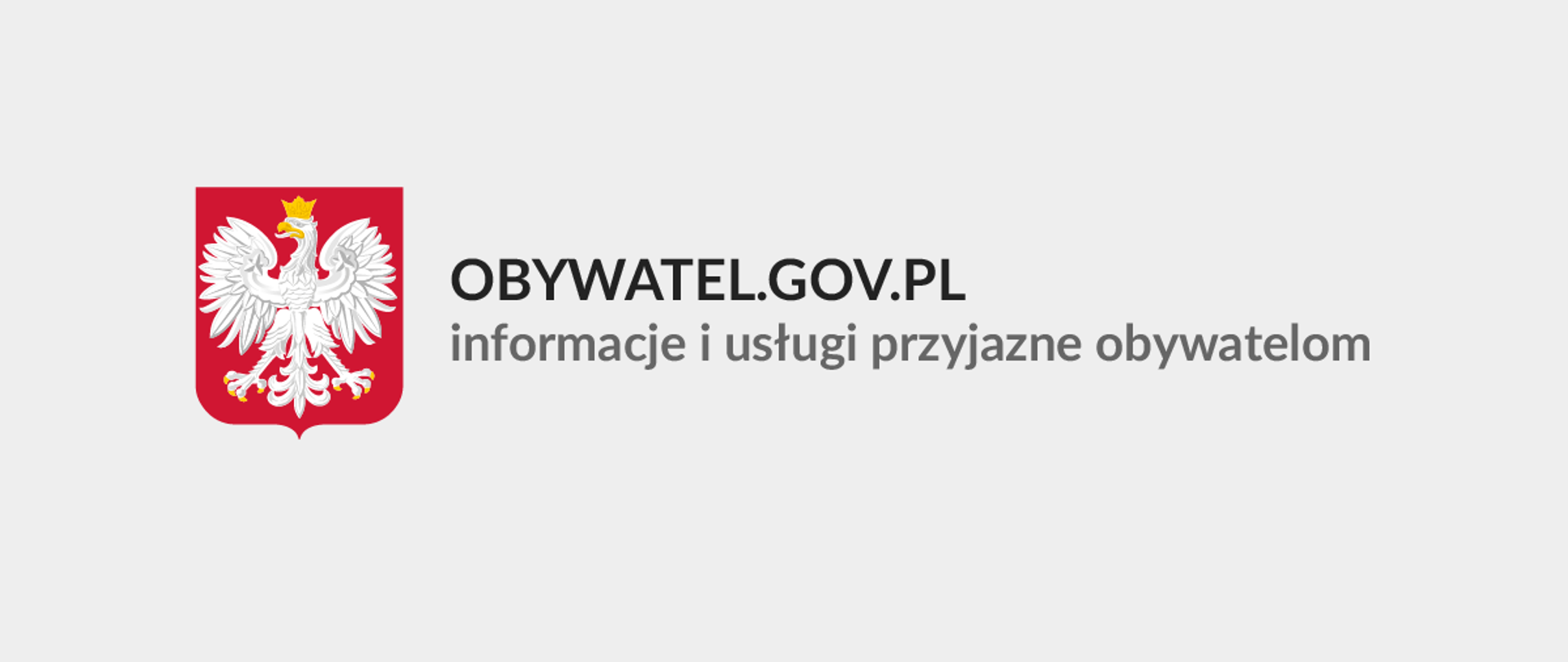 Zdjęcie przedstawia logo platformy obywatel.gov.pl