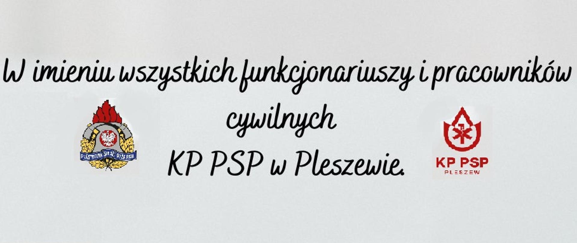 ŻYCZENIA KOMENDANTA POWIATOWEGO PSP W PLESZEWIE Z OKAZJI ŚWIĄT WIELKANOCNYCH