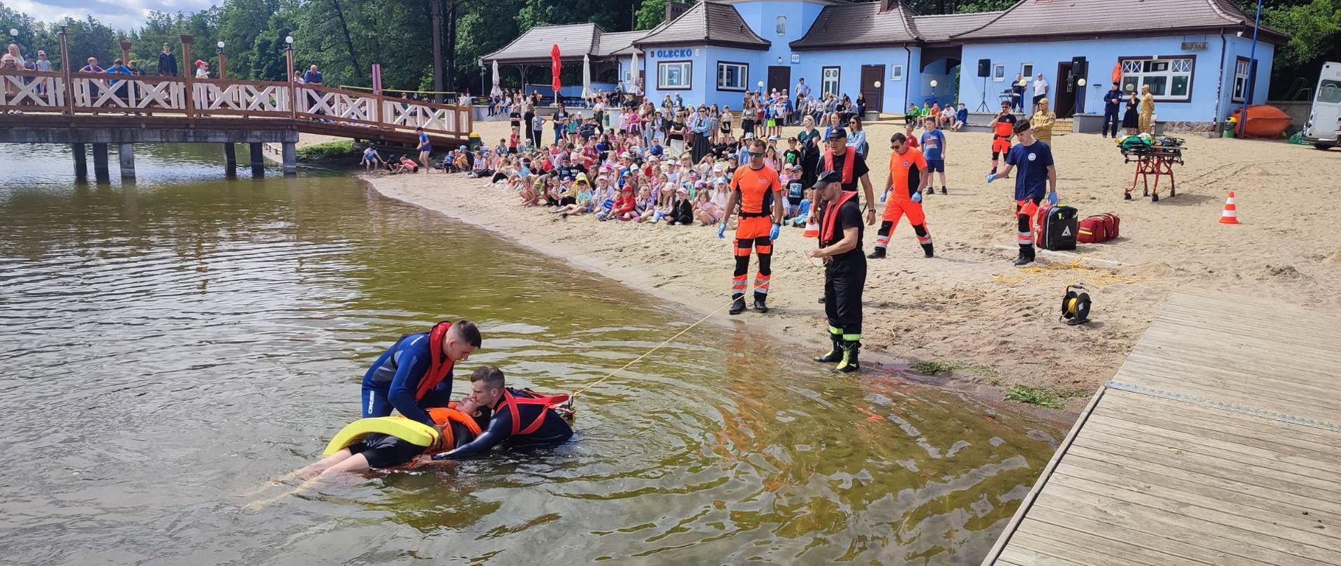 Służby biorące udział w akcji - współpraca służb, straży i ratowników medycznych