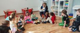 Zajęcia edukacyjne dla dzieci w Niepublicznym Przedszkolu Muzyczno-Językowym z Oddziałami Integracyjnymi „Twórcza Chatka” w Tarnowskich Górach