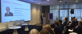 Minister Krzysztof Tchórzewski na Nuclear Spotlight Poland