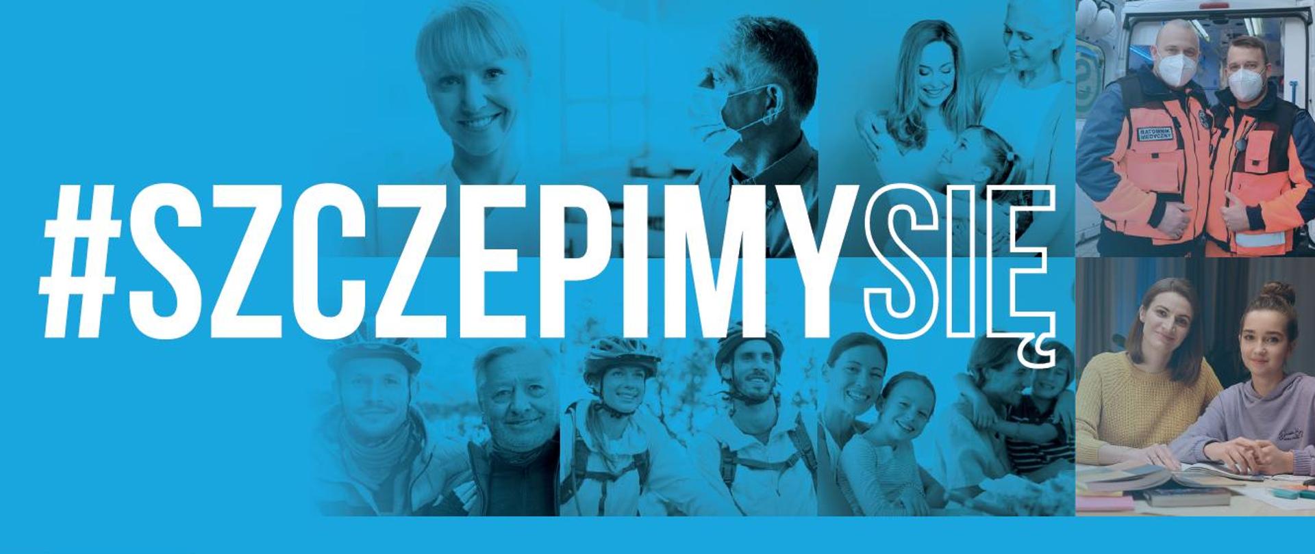 Plakat- Szczepimy się