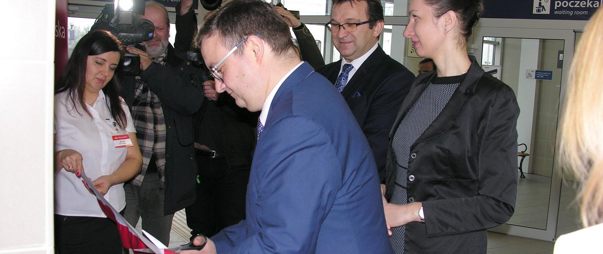 Poczta Polska otworzyła placówkę na dworcu PKP Brzesko-Okocim