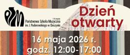 Plakat na DzieńOtwarty w PSM
