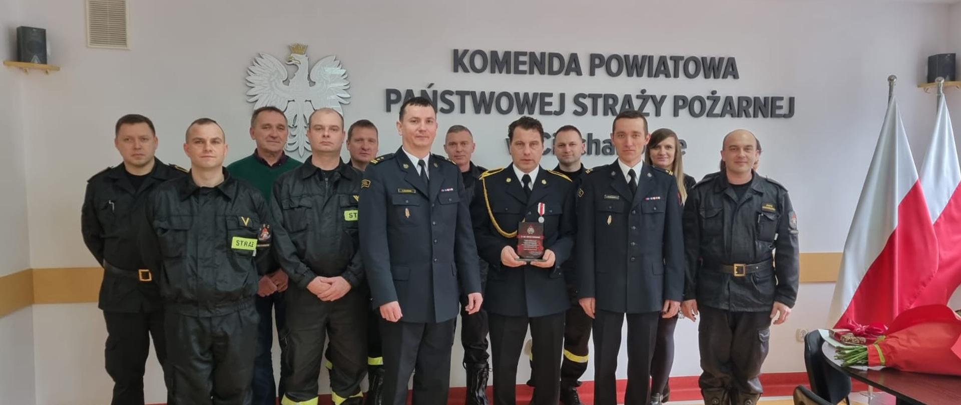 Pożegnanie ze służbą st. ogn. Andrzeja Gostkowskiego