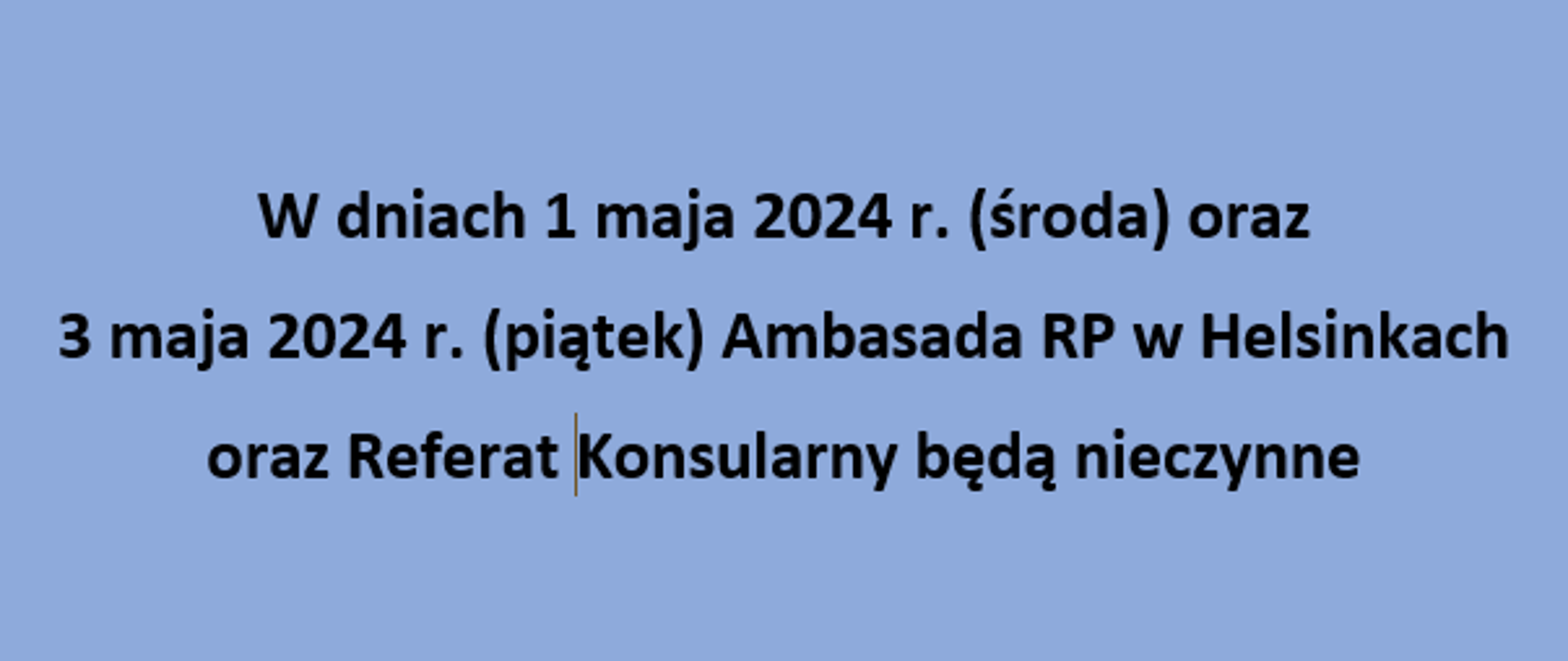 1 i 3 maja 2024