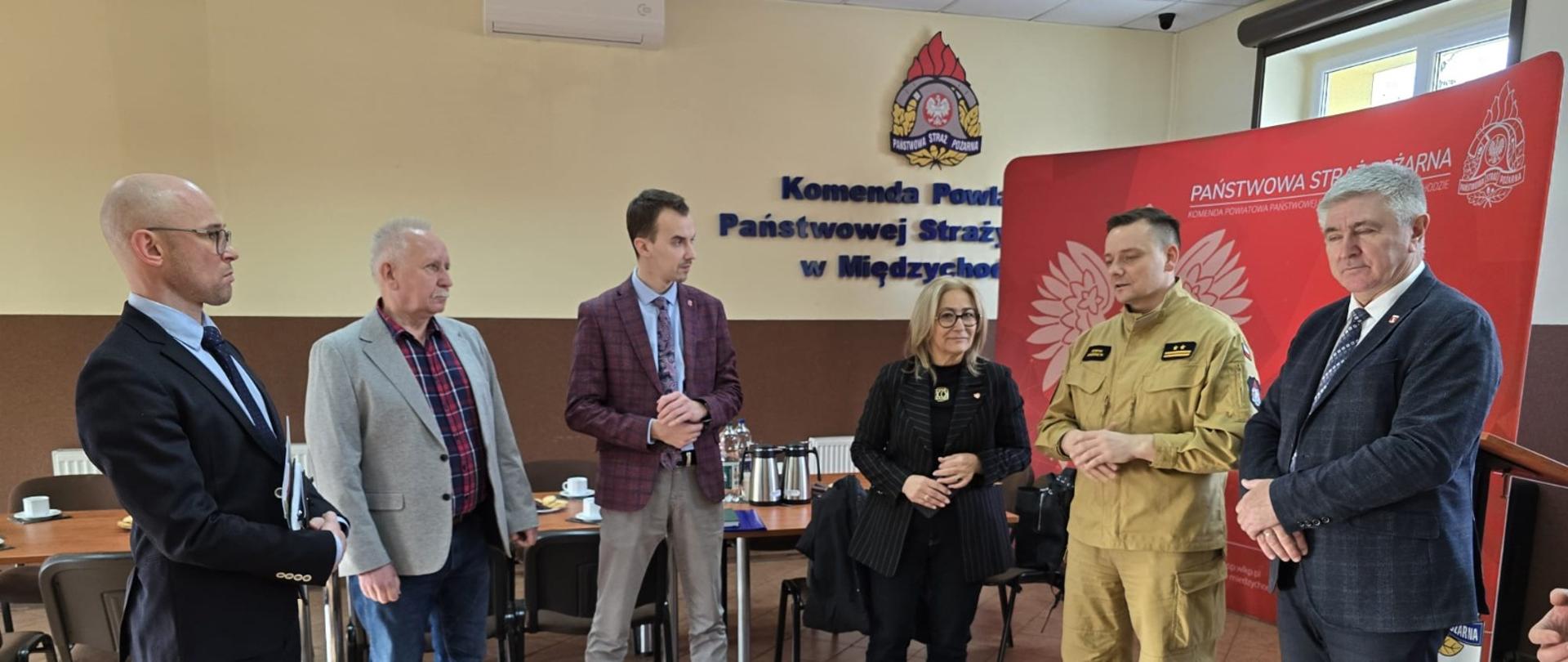 Wizyta Poseł Marii Janyska w KP PSP Międzychód