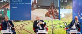 Minister infrastruktury Andrzej Adamczyk na XXXI Forum Ekonomicznym w Karpaczu, panel dotyczący sieci TEN-T
