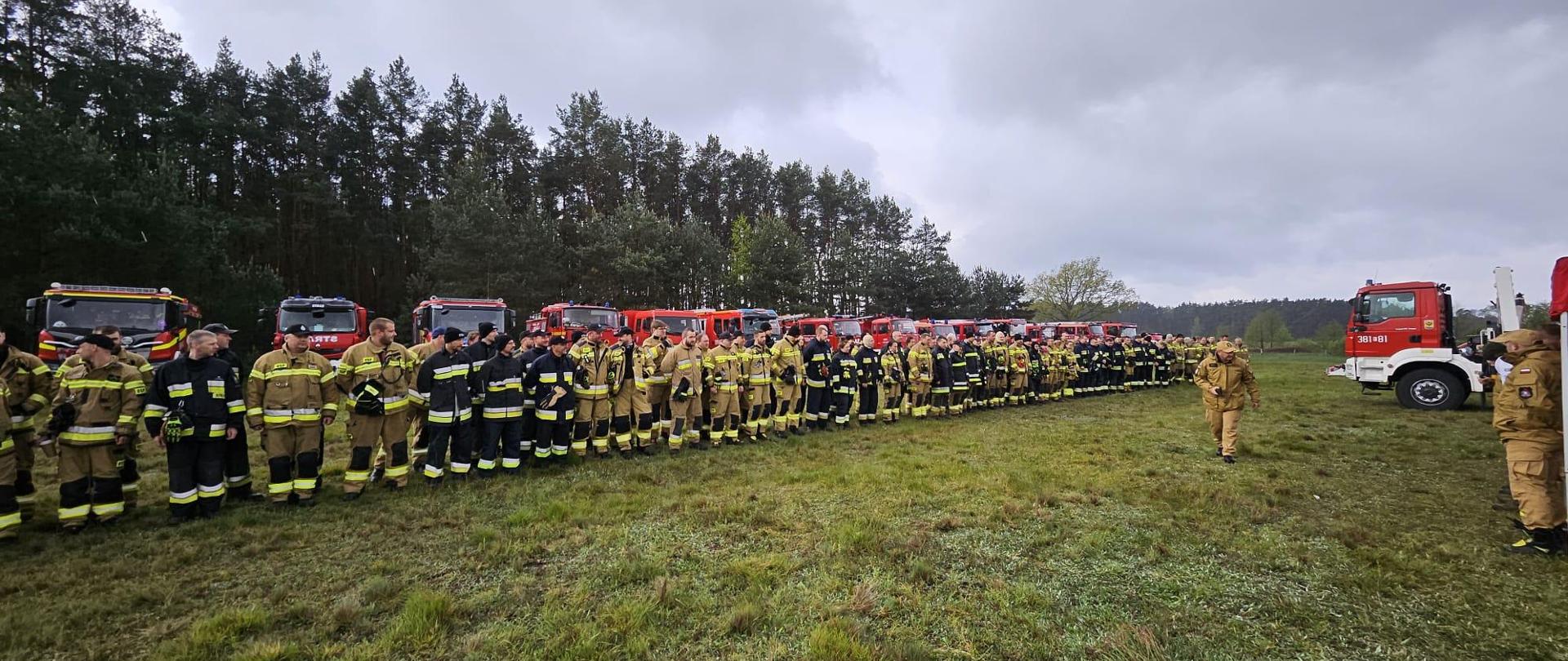 W dniu 20 kwietnia br. na terenie Nadleśnictwa Nowa Sól przeprowadzone zostały ćwiczenia taktyczno – bojowe pod kryptonimem „Las 2024”. 