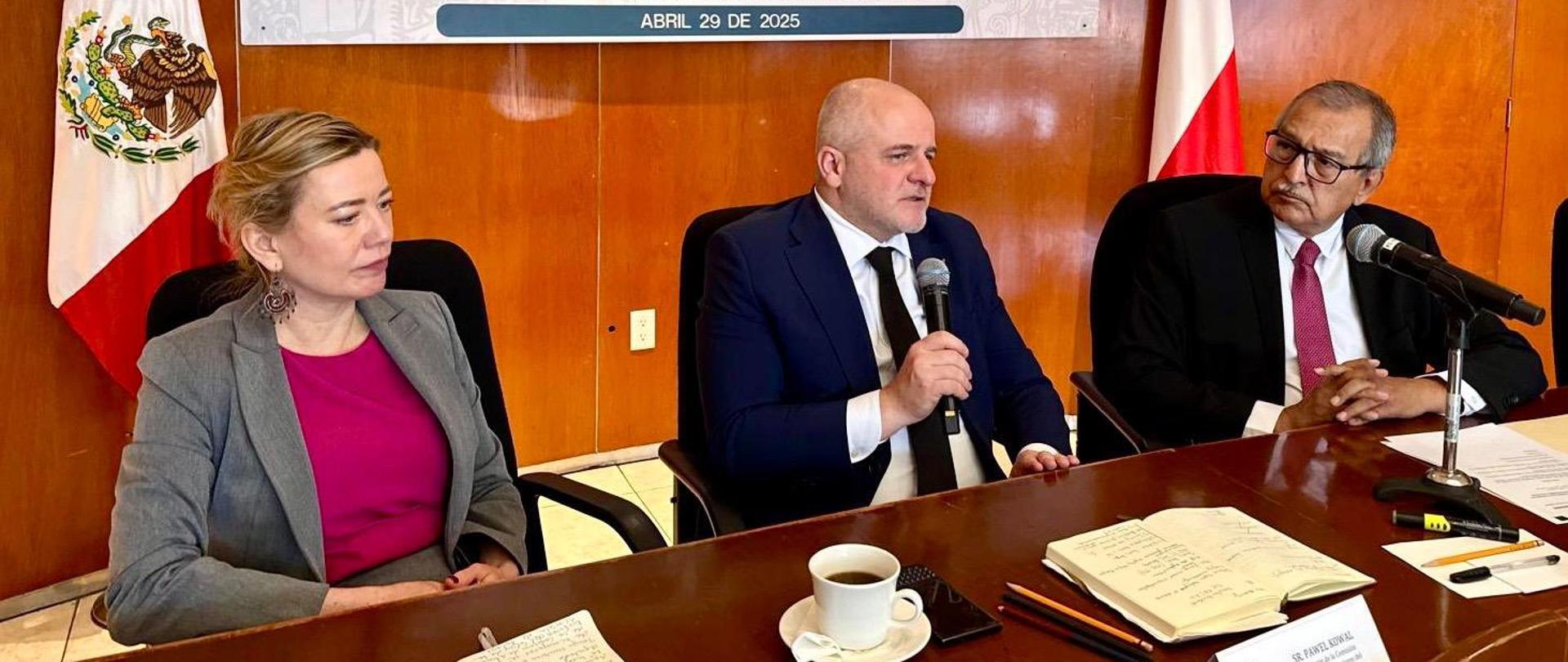 Visita del diputado P. Kowal