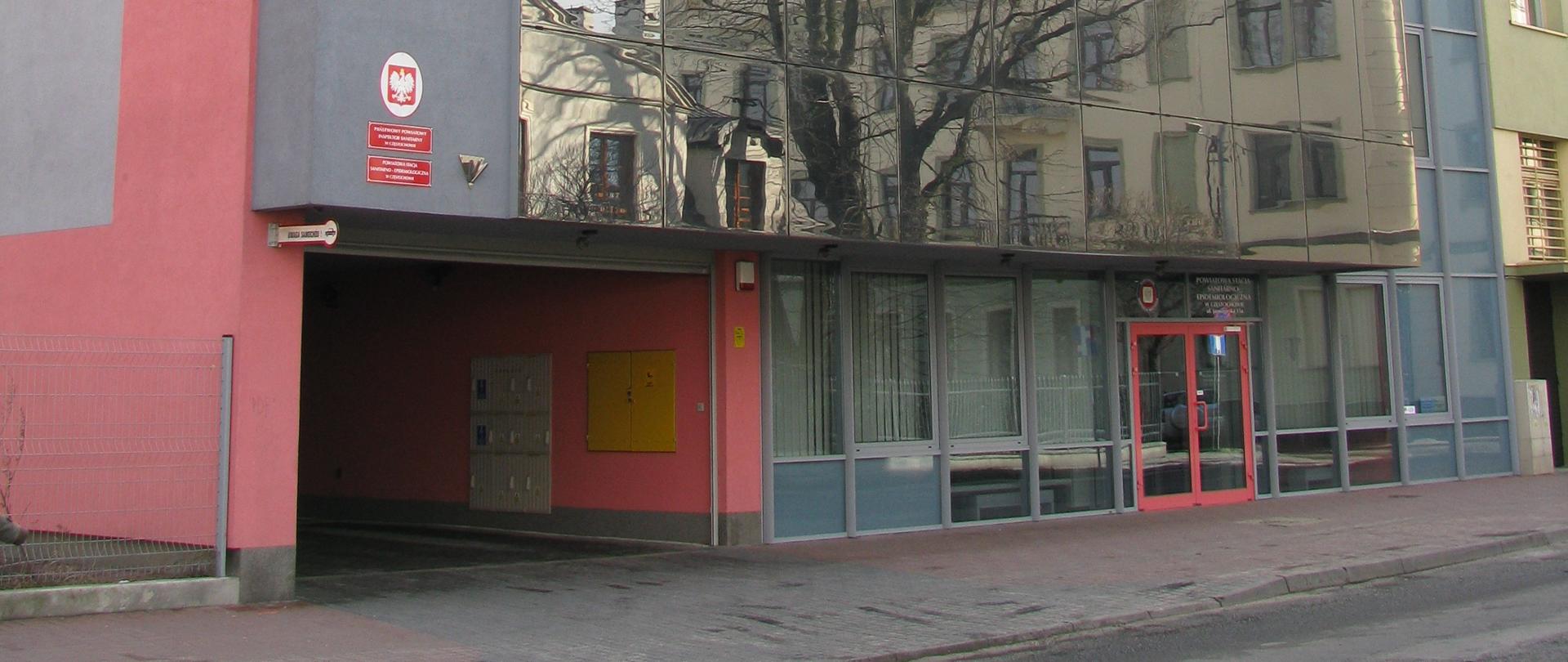 budynek biurowy Powiatowej Stacji Sanitarno-Epidemiologicznej w Częstochowie 