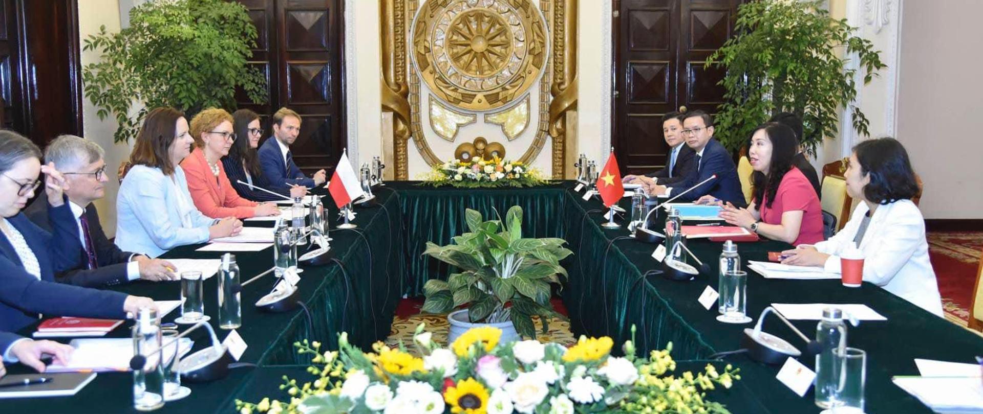 Buổi làm việc tham vấn chính trị Ba Lan - Việt Nam
Hình Ảnh: Bộ Ngoại giao Việt Nam