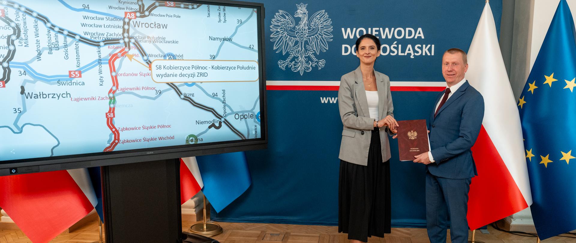 Kolejny odcinek S8 z decyzją Wojewody Dolnośląskiej