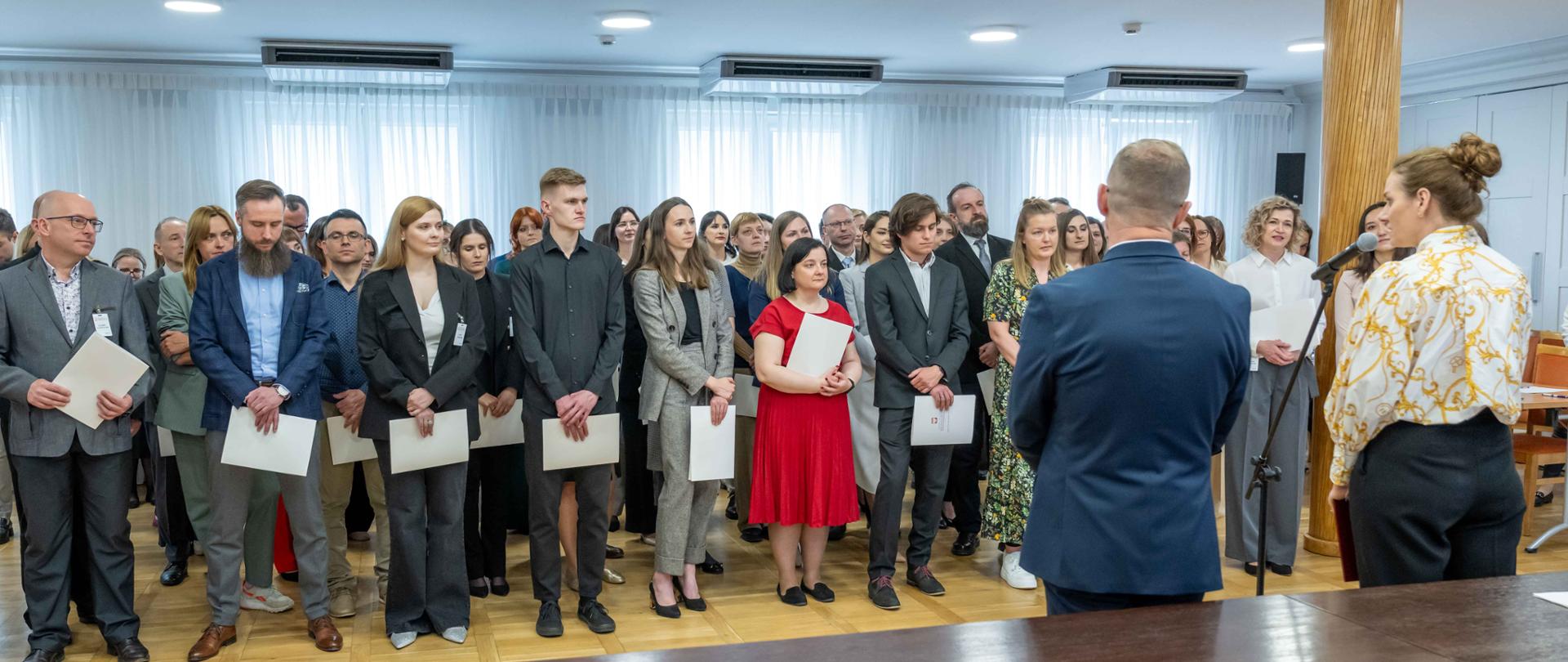 Zaprzysiężenie nowych tłumaczy przysięgłych