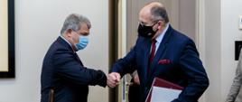 Minister Zbigniew Rau meets with Ambassador of the Republic of Romania to Warsaw