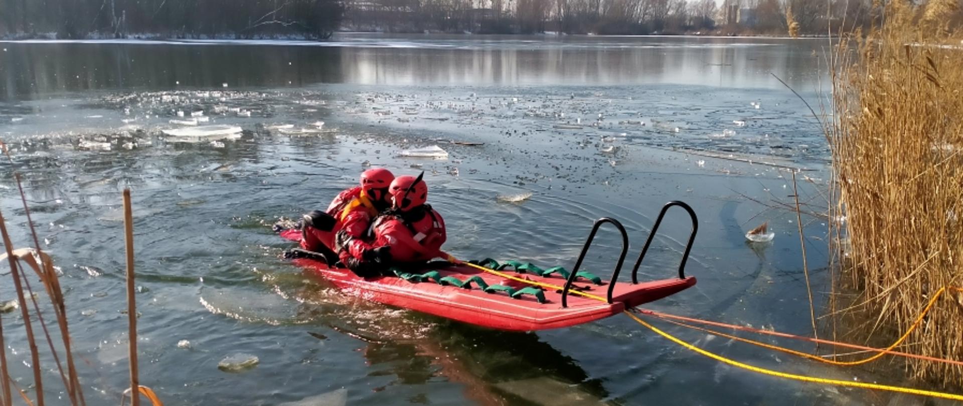Ćwiczenia z ratownictwa lodowego