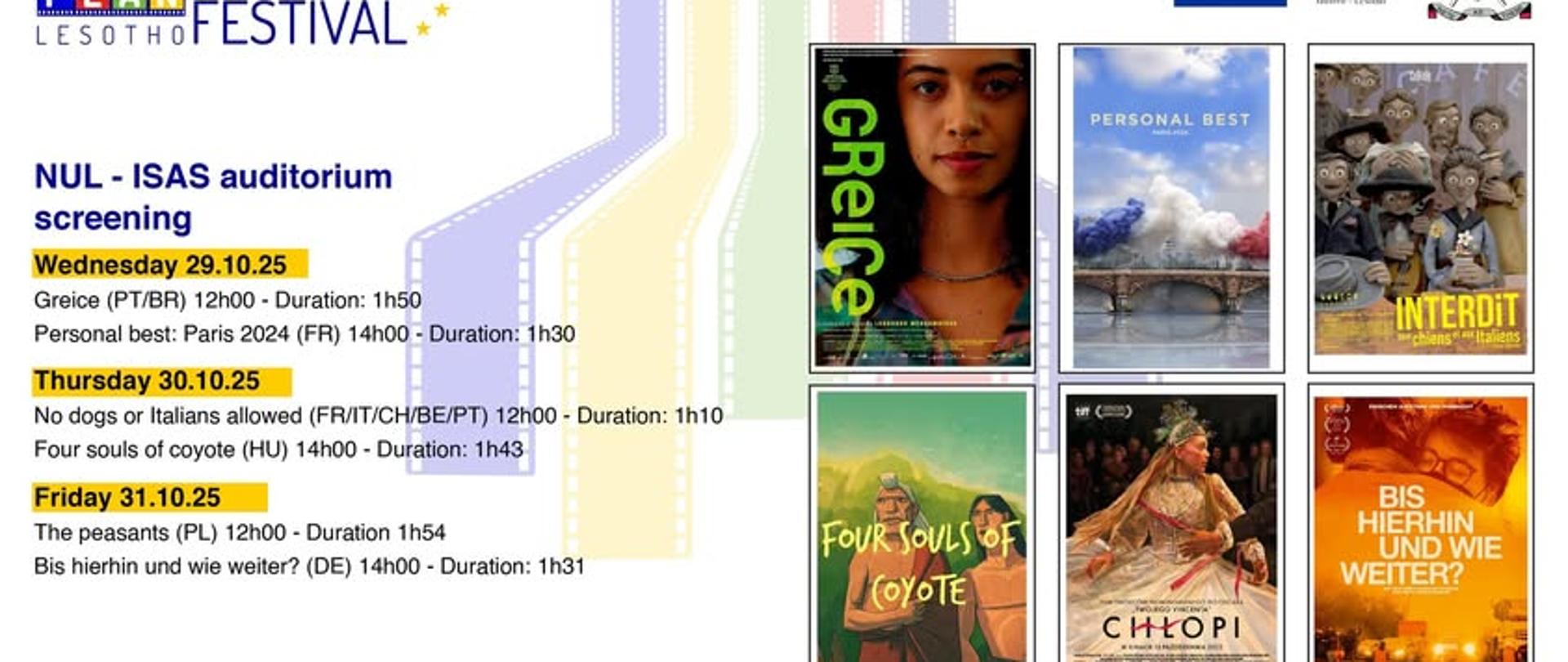 Poland participates in the European Film Festival 2025 in Lesotho