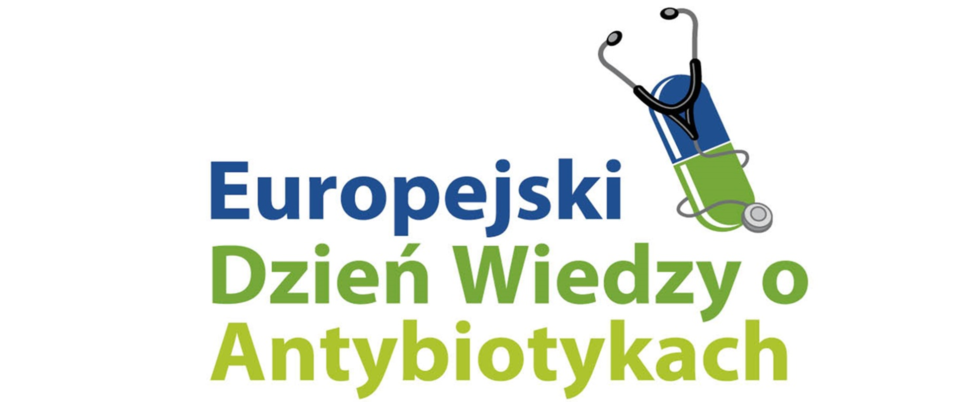 Grafika zawierająca napis: Europejski dzień wiedzy o antybiotykach