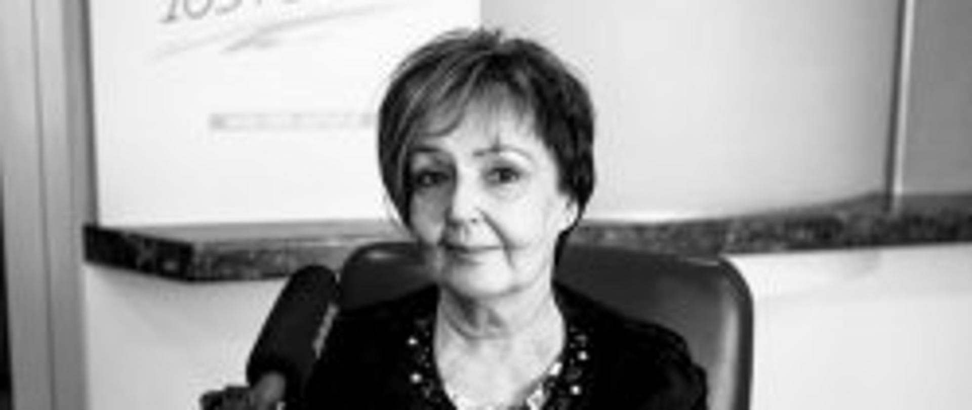 Czarno-białe zdjęcie Jolanty Fedak