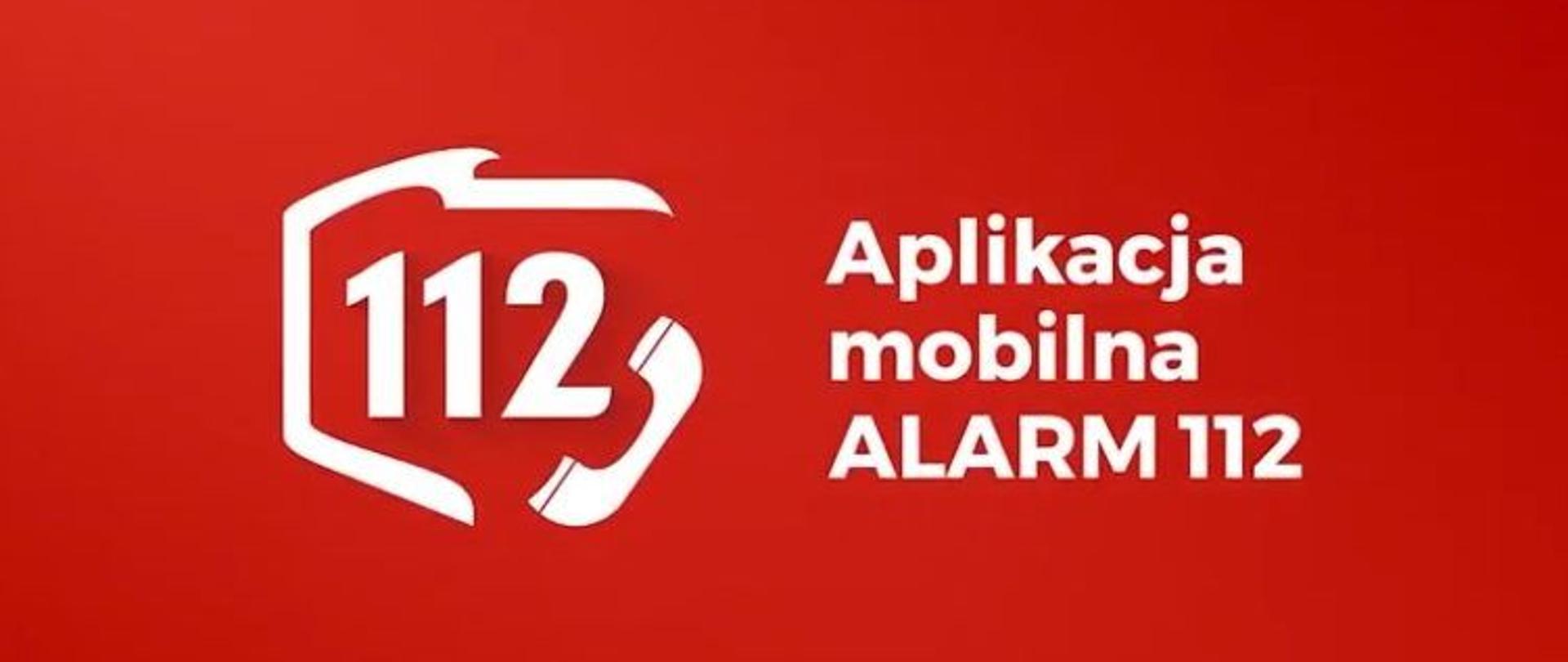 Aplikacja mobilna Alarm 112