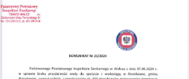 Komunikat nr 23-2024