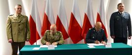 Podpisanie porozumienia o współpracy pomiędzy Żandarmerią Wojskową i Inspekcją Transportu Drogowego