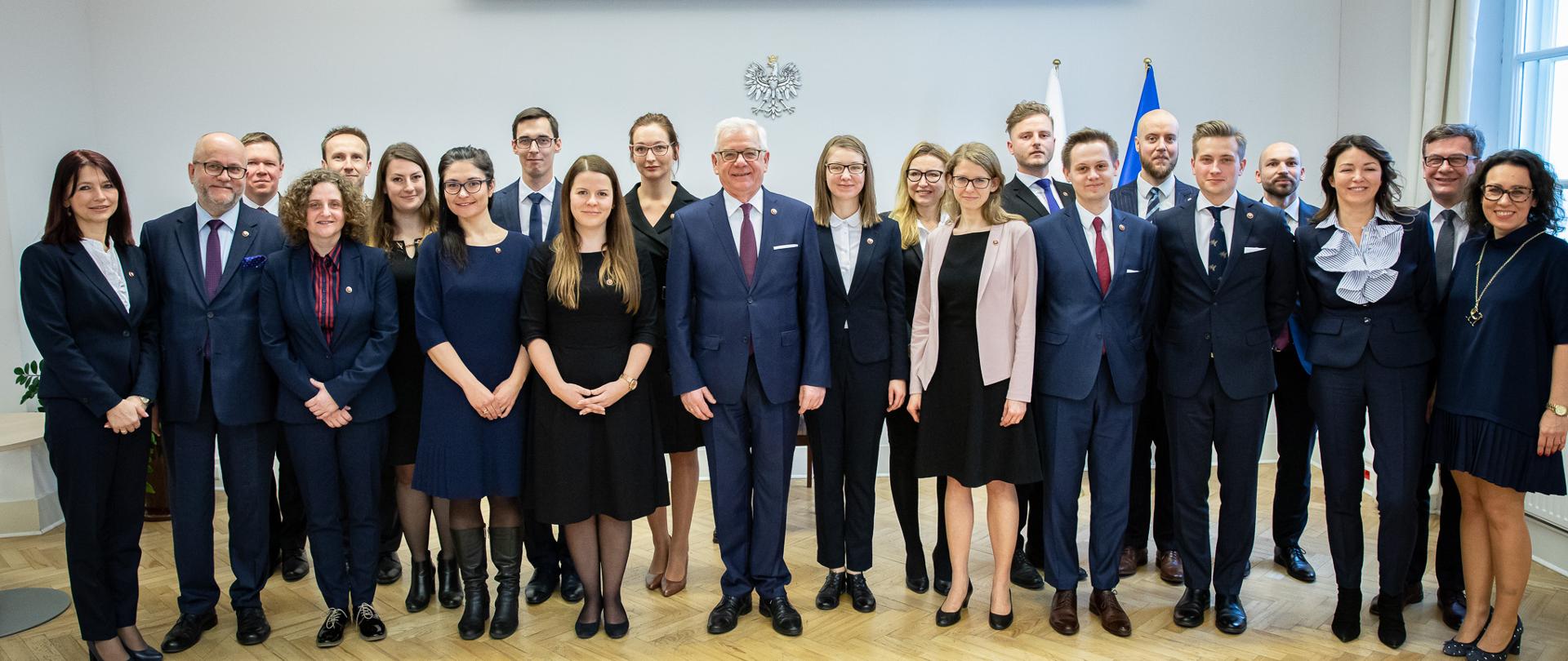 Uroczystość nadania pierwszych stopni dyplomatycznych