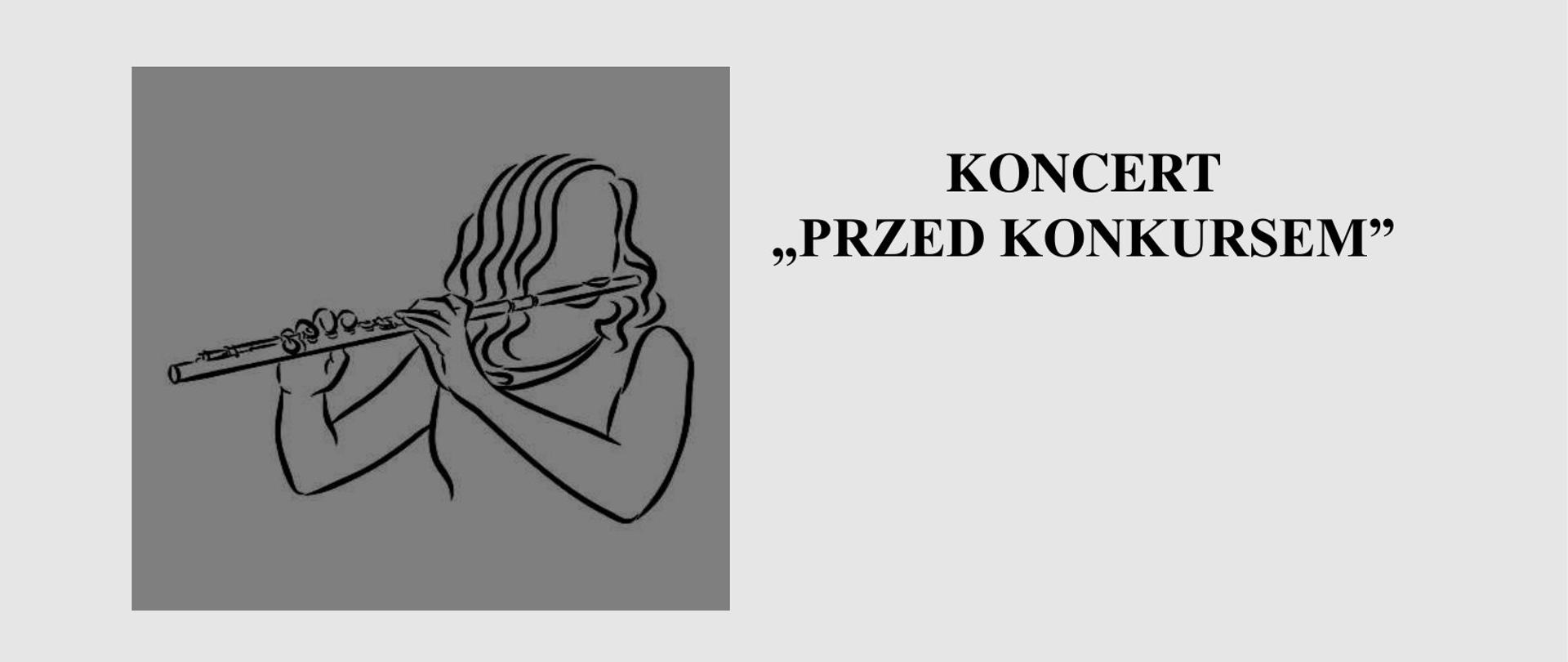 Informacja o koncercie klasy fletu. 18 marca 2024. Szkoła Muzyczna II st. Ul. Partyzantów 21a Gdańsk-Wrzeszcz.