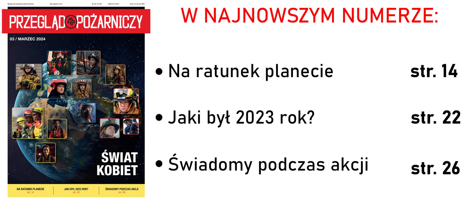 Grafika i okładka czasopisma.