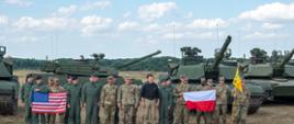 Polish soldiers are training on Abrams tanks_1