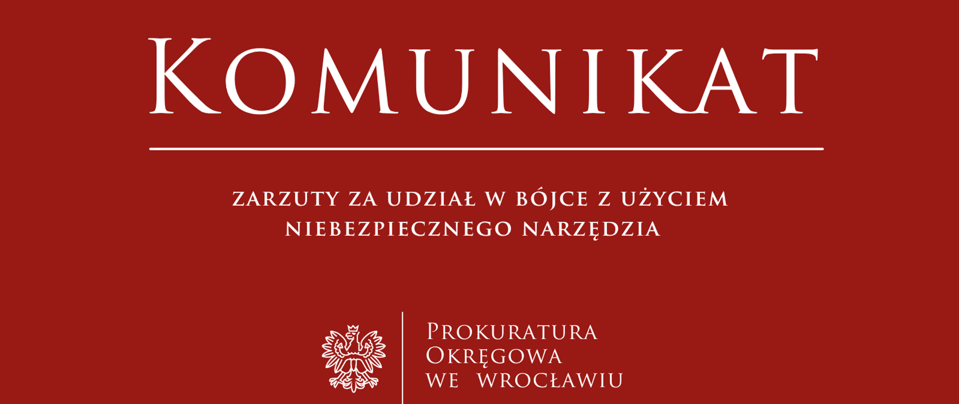 Zarzuty za udział w bójce z użyciem niebezpiecznego narzędzia 